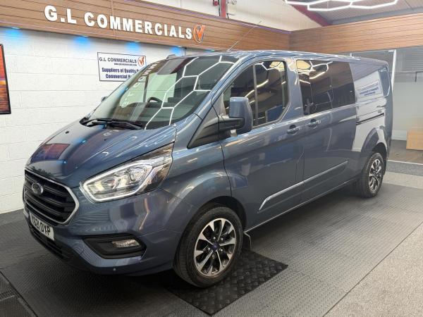 Ford Transit Custom 2.0 320 EcoBlue Limited Crew Van Double Cab 5dr Diesel Manual L2 H1 Euro 6 (s/s) (6 Seat) (130 ps)