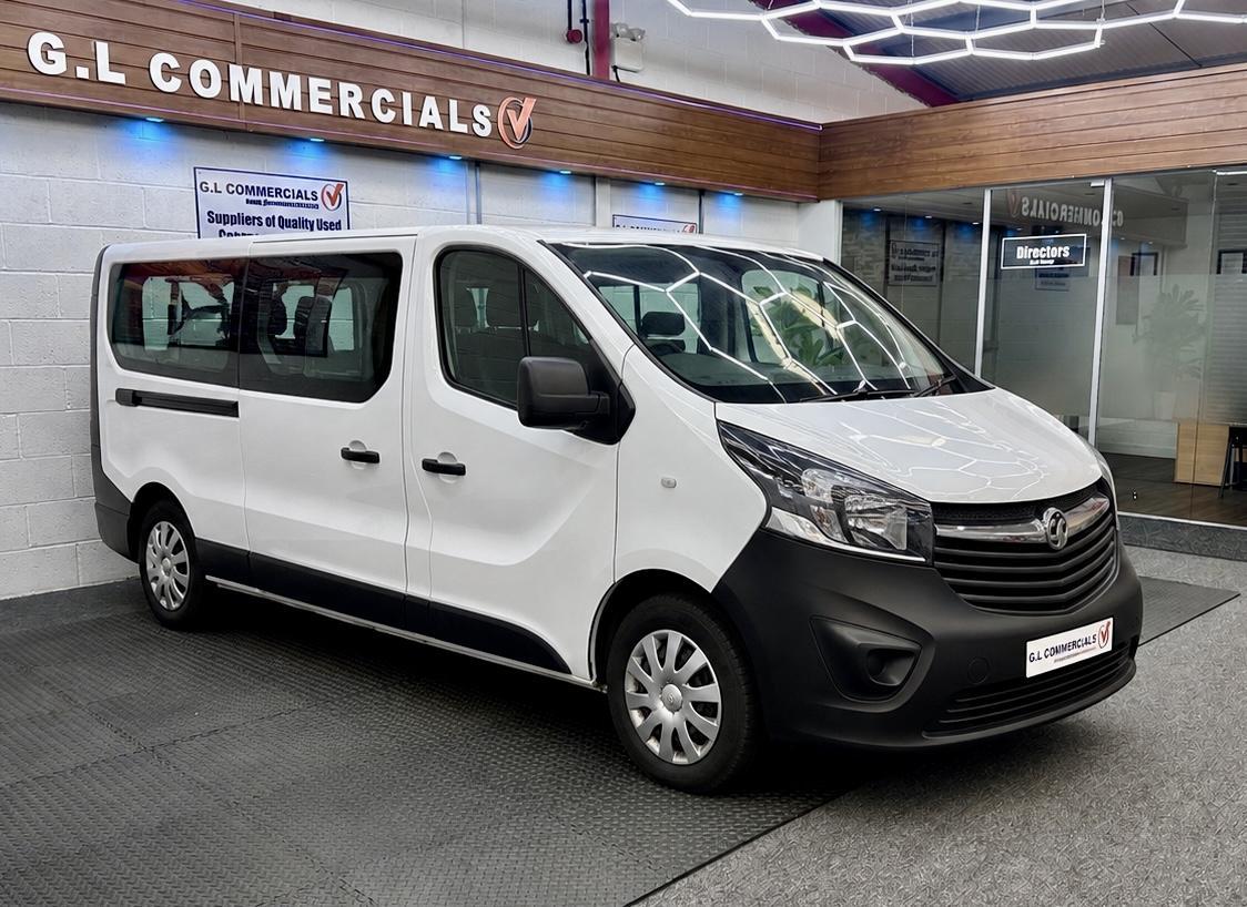 2019 Vauxhall Vivaro 1.6CDTi 2900 L2H1 (120PS)(EU6c) (s/s) 9 Seats Combi