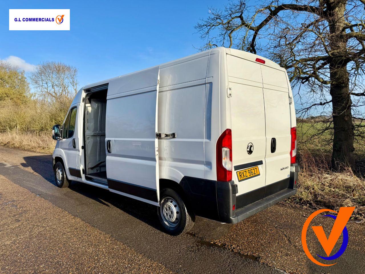 Vauxhall Movano 2.2 CDTi 3500 BiTurbo Dynamic Panel Van 5dr Diesel Manual FWD L3 H2 Euro 6 (s/s) (140 ps)