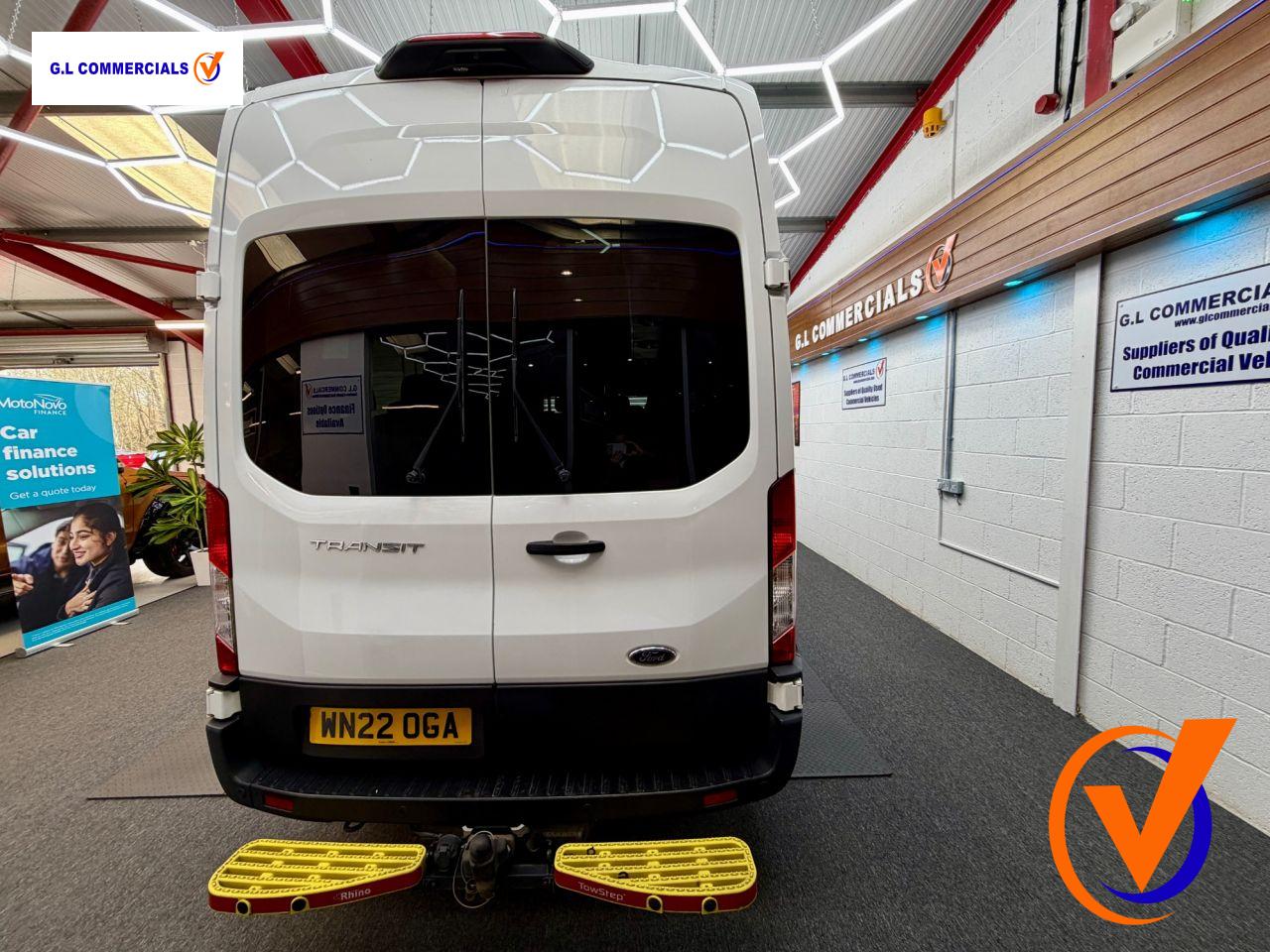 Ford Transit 2.0 410 EcoBlue Trend Minibus Double Cab 5dr Diesel Manual RWD L3 H2 Euro 6 (s/s) (15 Seat) (130 ps)