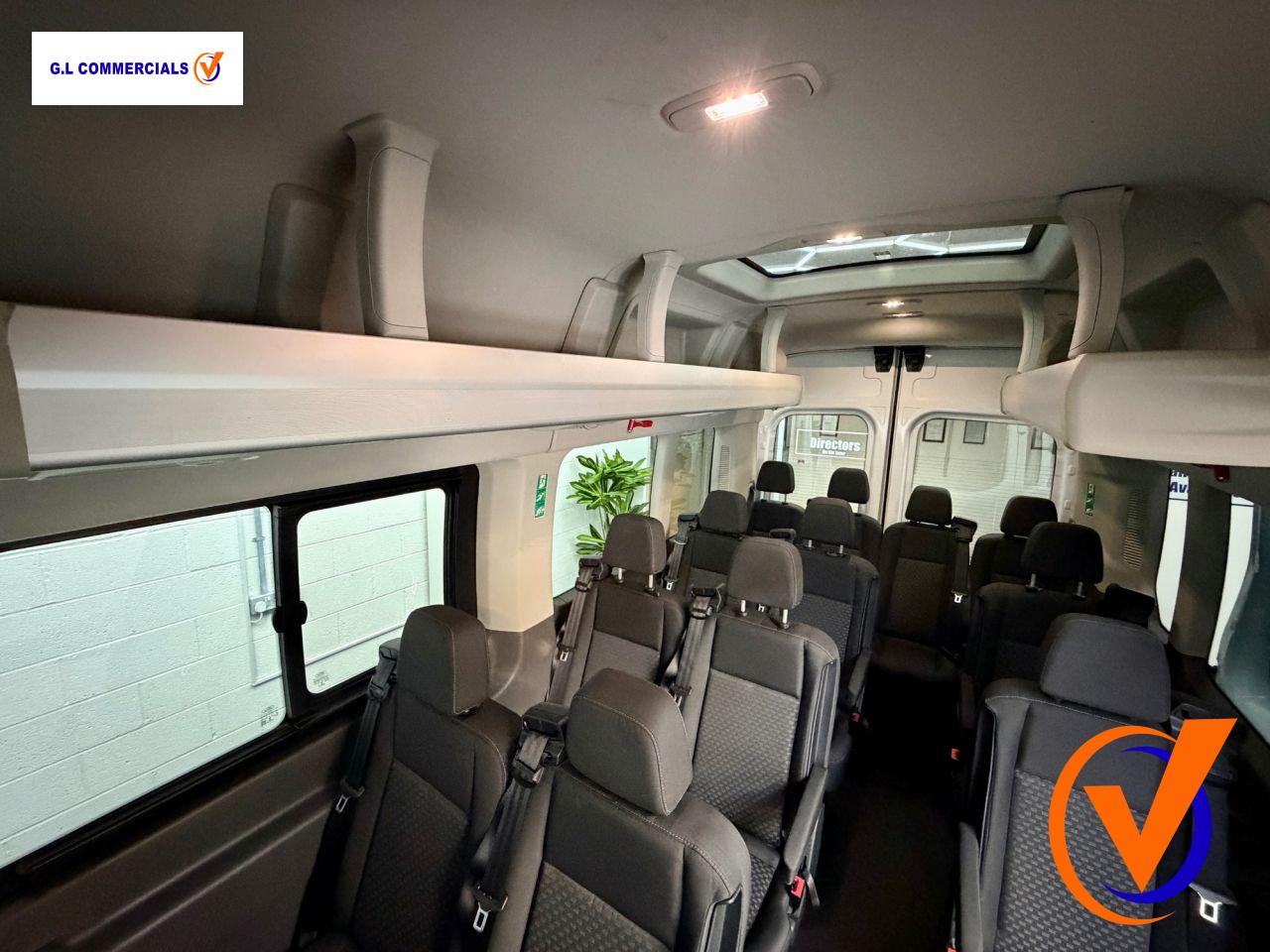 Ford Transit 2.0 410 EcoBlue Trend Minibus Double Cab 5dr Diesel Manual RWD L3 H2 Euro 6 (s/s) (15 Seat) (130 ps)