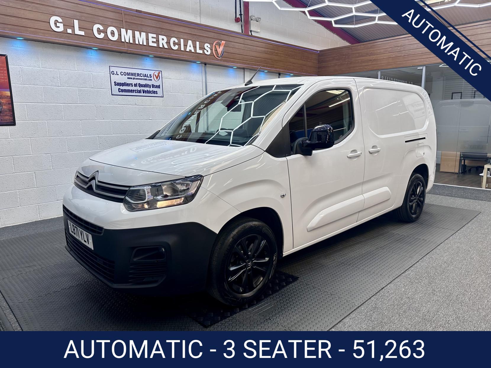 Citroen Berlingo 1.5 BlueHDi 950 Driver XL Pro Panel Van 6dr Diesel EAT8 LWB Euro 6 (s/s) (130 ps)