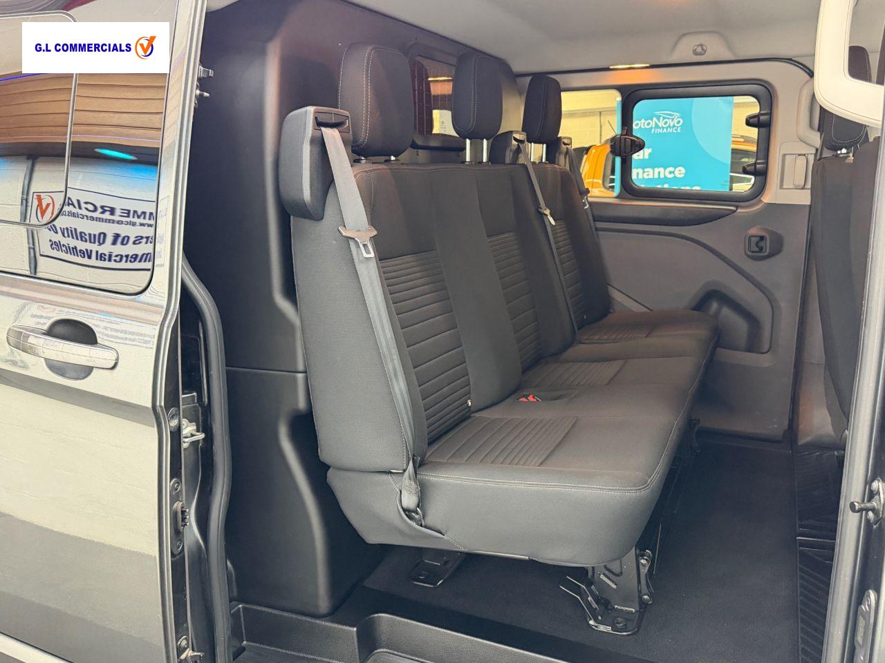 Ford Transit Custom 2.0 300 EcoBlue Limited Crew Van Double Cab 5dr Diesel Manual L1 H1 Euro 6 (6 Seat) (130 ps)