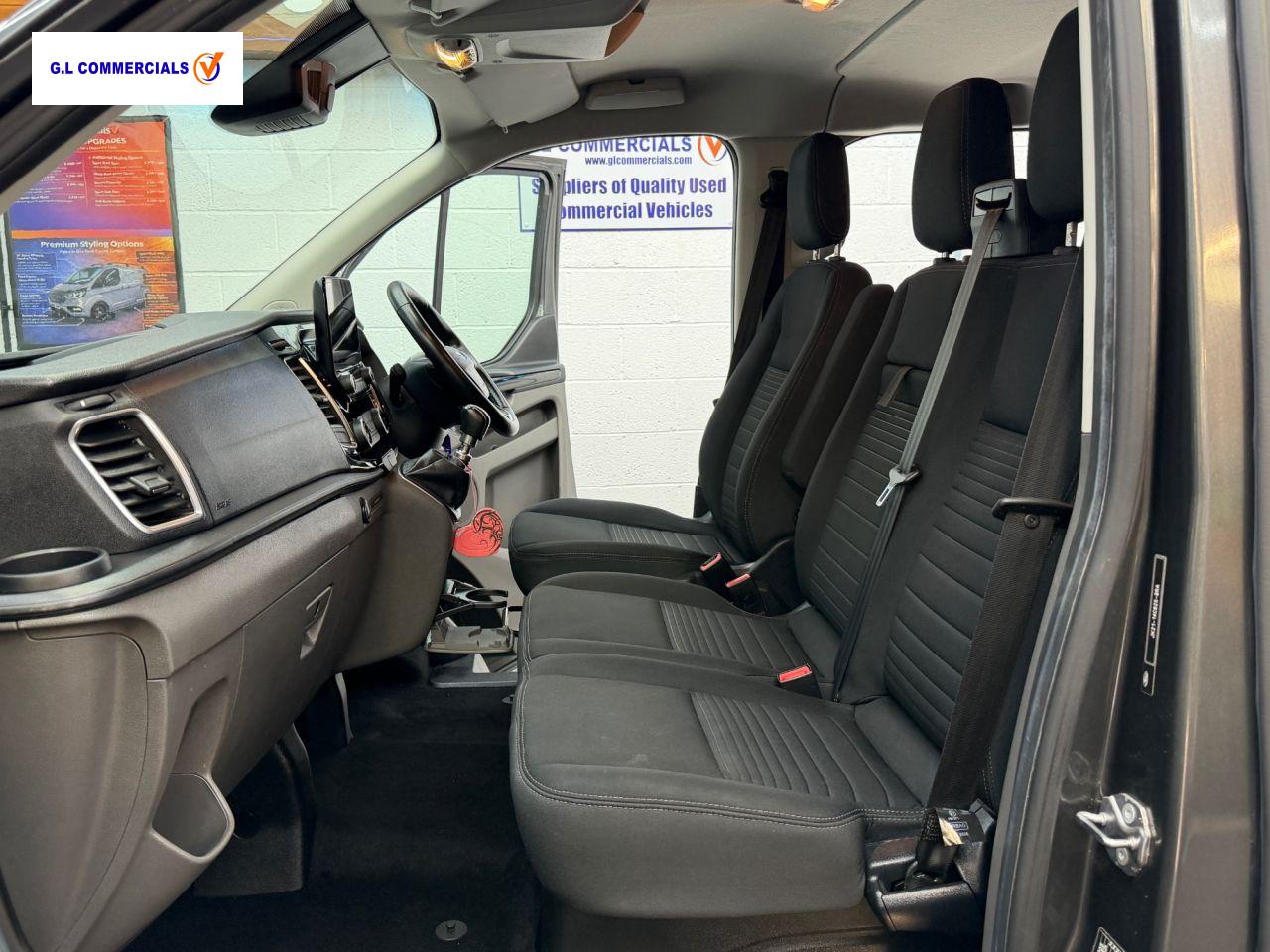 Ford Transit Custom 2.0 300 EcoBlue Limited Crew Van Double Cab 5dr Diesel Manual L1 H1 Euro 6 (6 Seat) (130 ps)