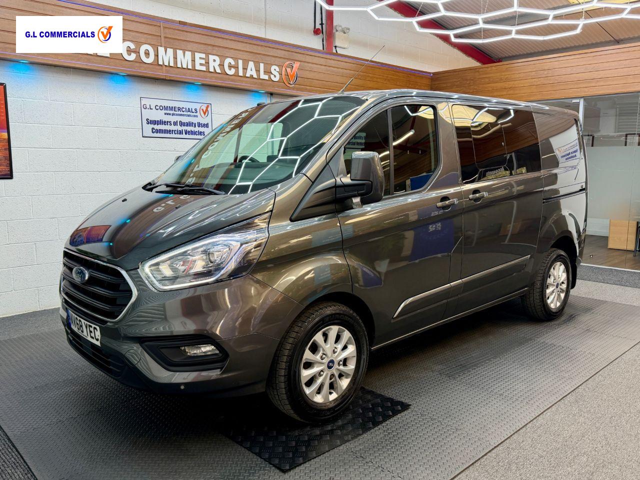 Ford Transit Custom 2.0 300 EcoBlue Limited Crew Van Double Cab 5dr Diesel Manual L1 H1 Euro 6 (6 Seat) (130 ps)