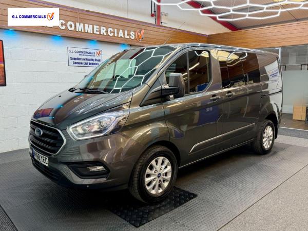Ford Transit Custom 2.0 300 EcoBlue Limited Crew Van Double Cab 5dr Diesel Manual L1 H1 Euro 6 (6 Seat) (130 ps)