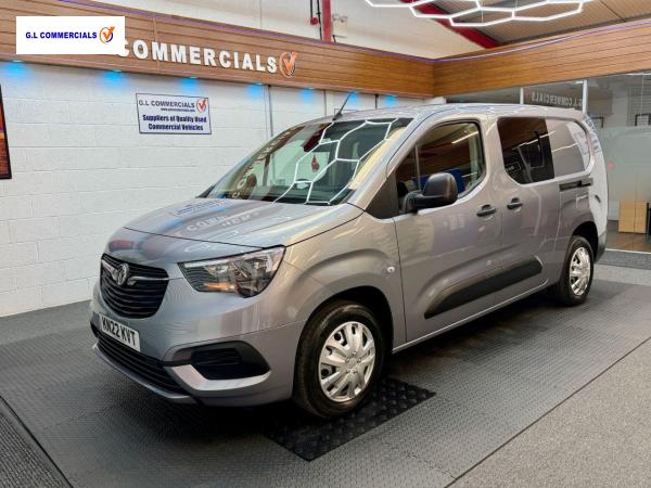 Vauxhall Combo 1.5 Turbo D 2300 Dynamic Crew Van Double Cab 4dr Diesel Manual L2 Euro 6 (100 ps)