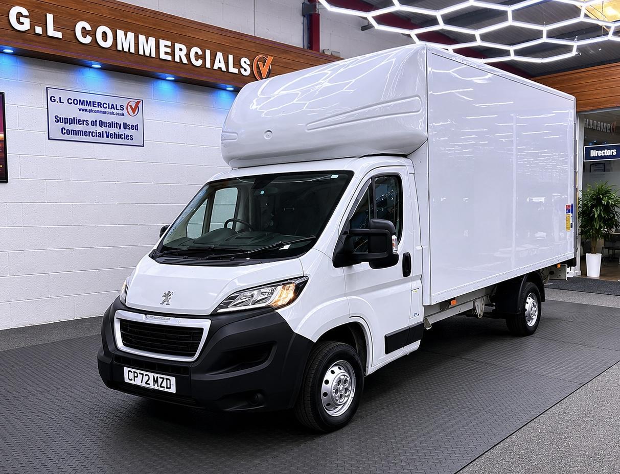 2023 Peugeot Boxer 2.2 BlueHDi 335 Built for Business Luton 3dr Diesel Manual L4 Euro 6 (s/s) (140 ps)
