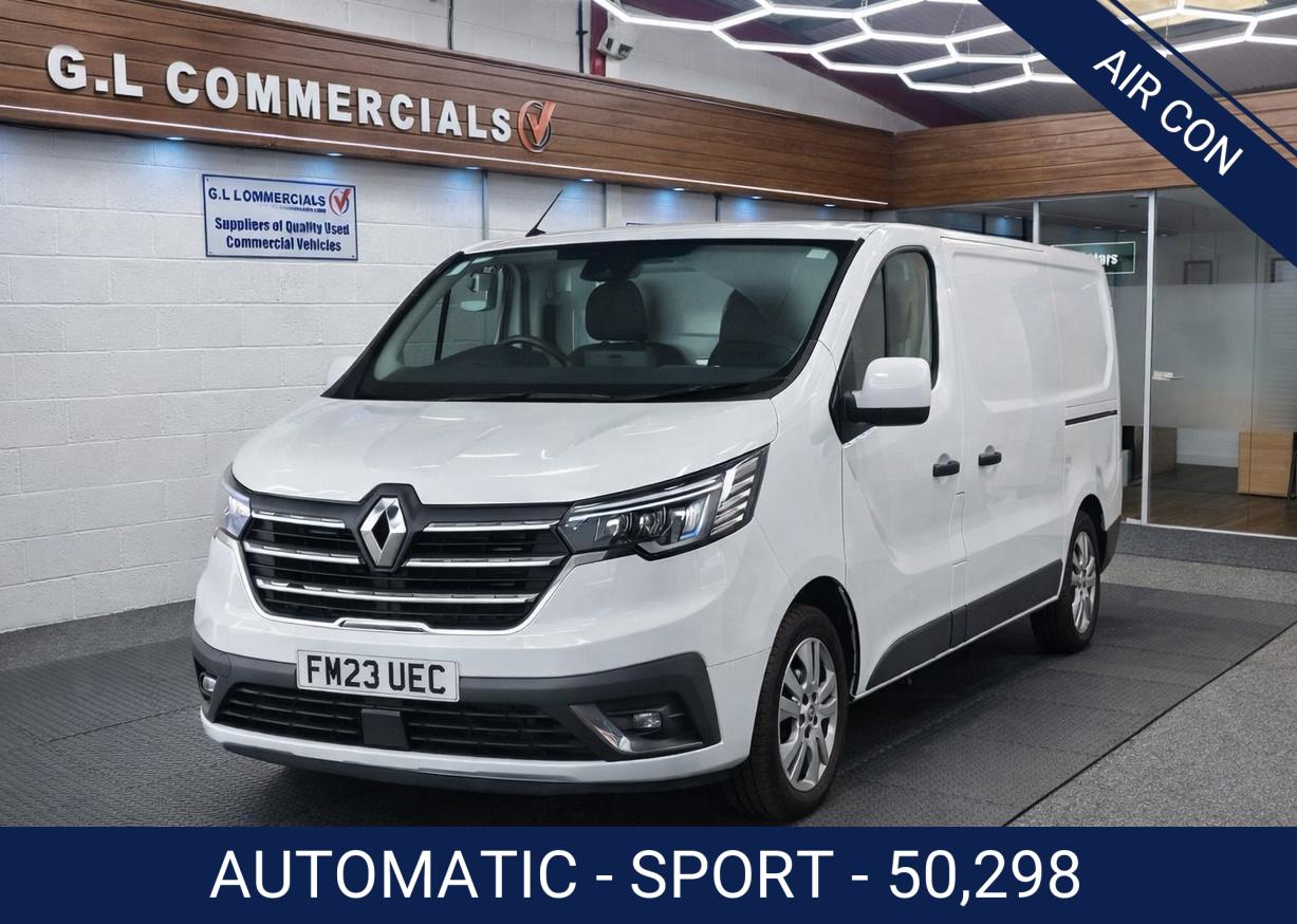 Renault Trafic 2.0 dCi Blue SL28 Sport Panel Van 5dr Diesel EDC L1 H1 Euro 6 (s/s) (150 ps)