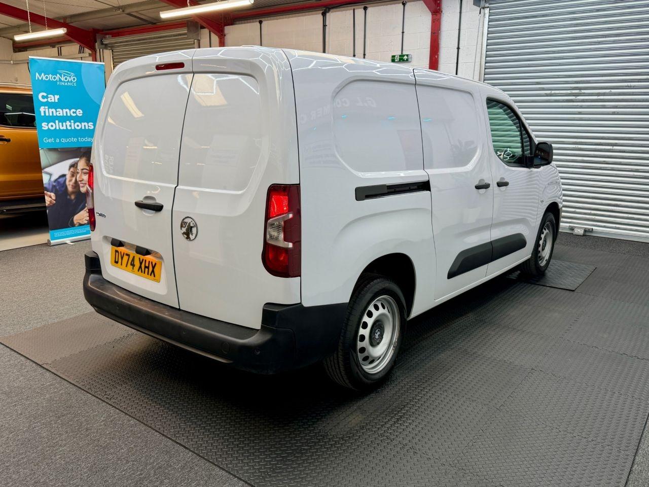 Vauxhall Combo 1.5 Turbo D 2300 Prime XL Panel Van 6dr Diesel Manual LWB Euro 6 (s/s) (100 ps)