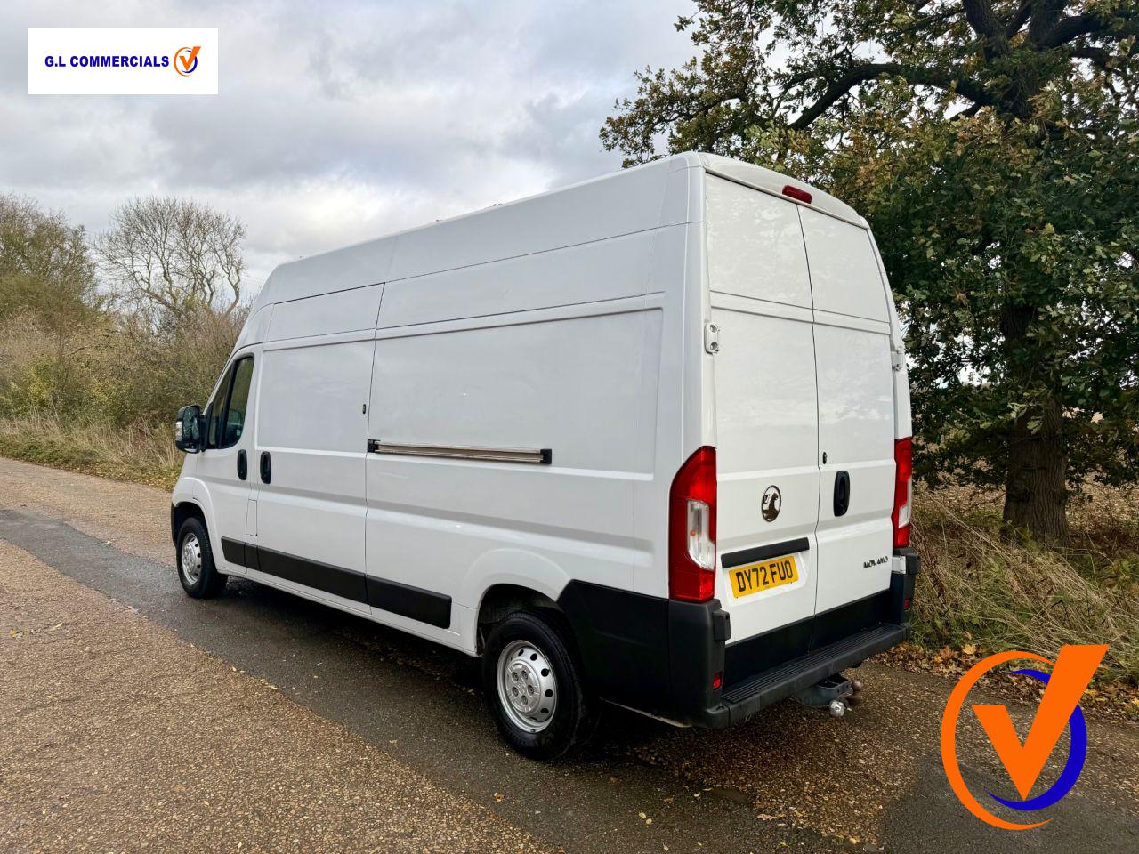 Vauxhall Movano 2.2 CDTi 3500 BiTurbo Dynamic Panel Van 5dr Diesel Manual FWD L3 H3 Euro 6 (s/s) (140 ps)