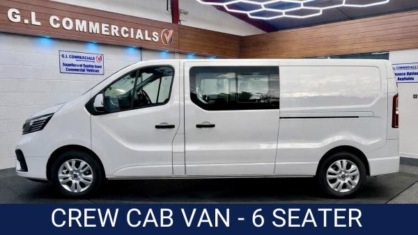 Renault Trafic 2.0 dCi Blue LL30 Extra Crew Van Double Cab 6dr Diesel Manual L2 H1 Euro 6 (s/s) (150 ps)