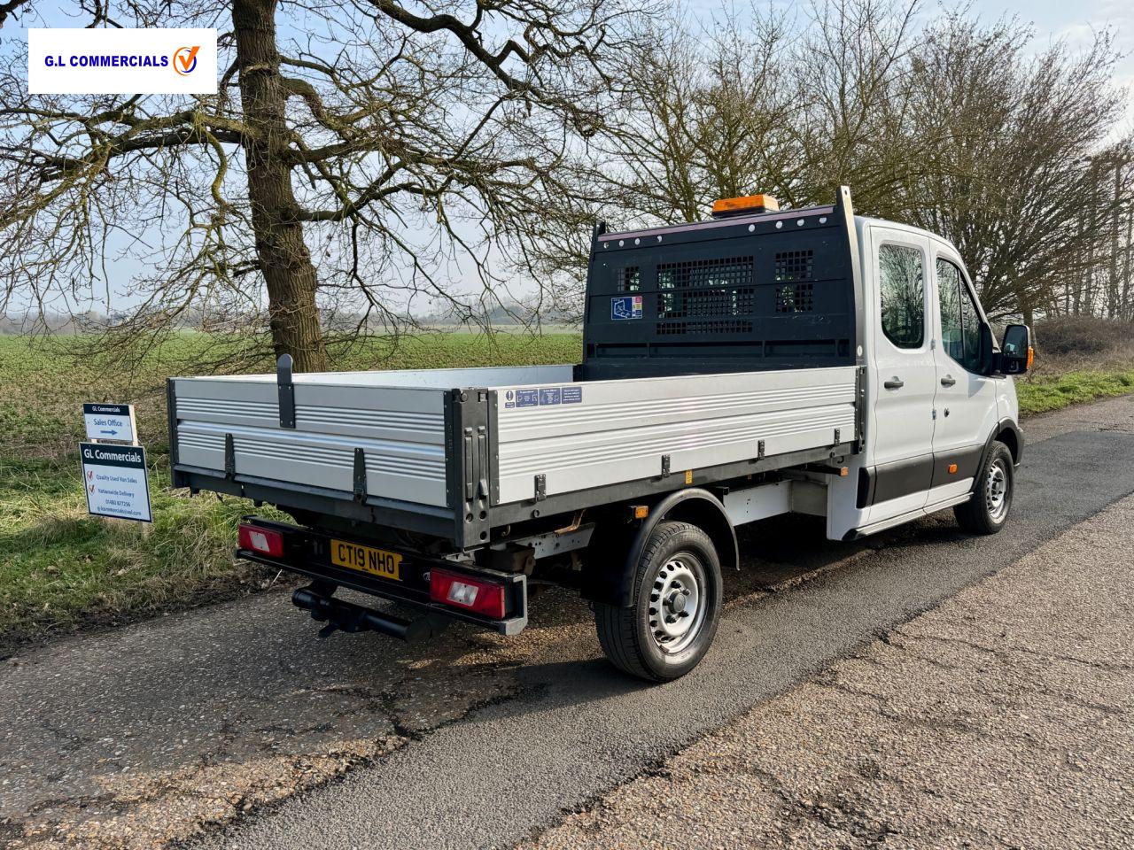 Ford Transit 2.0 350 EcoBlue Chassis Double Cab 4dr Diesel Manual RWD L3 H1 Euro 6 (DRW) (130 ps)