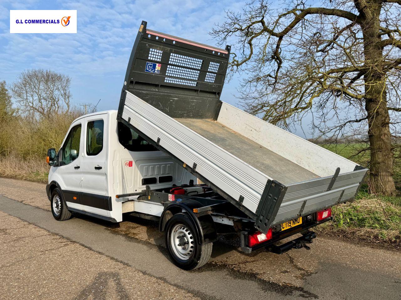 Ford Transit 2.0 350 EcoBlue Chassis Double Cab 4dr Diesel Manual RWD L3 H1 Euro 6 (DRW) (130 ps)