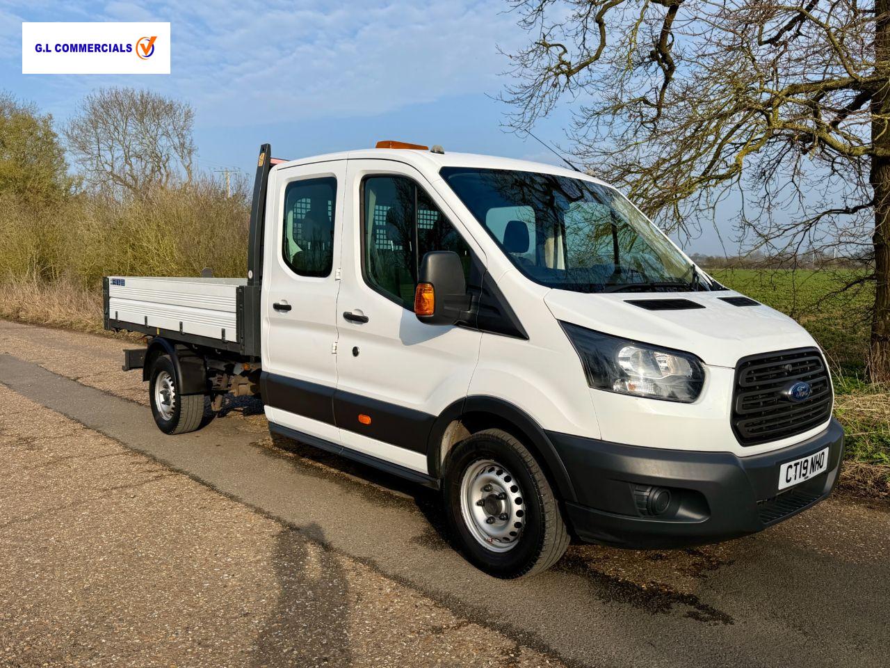 Ford Transit 2.0 350 EcoBlue Chassis Double Cab 4dr Diesel Manual RWD L3 H1 Euro 6 (DRW) (130 ps)