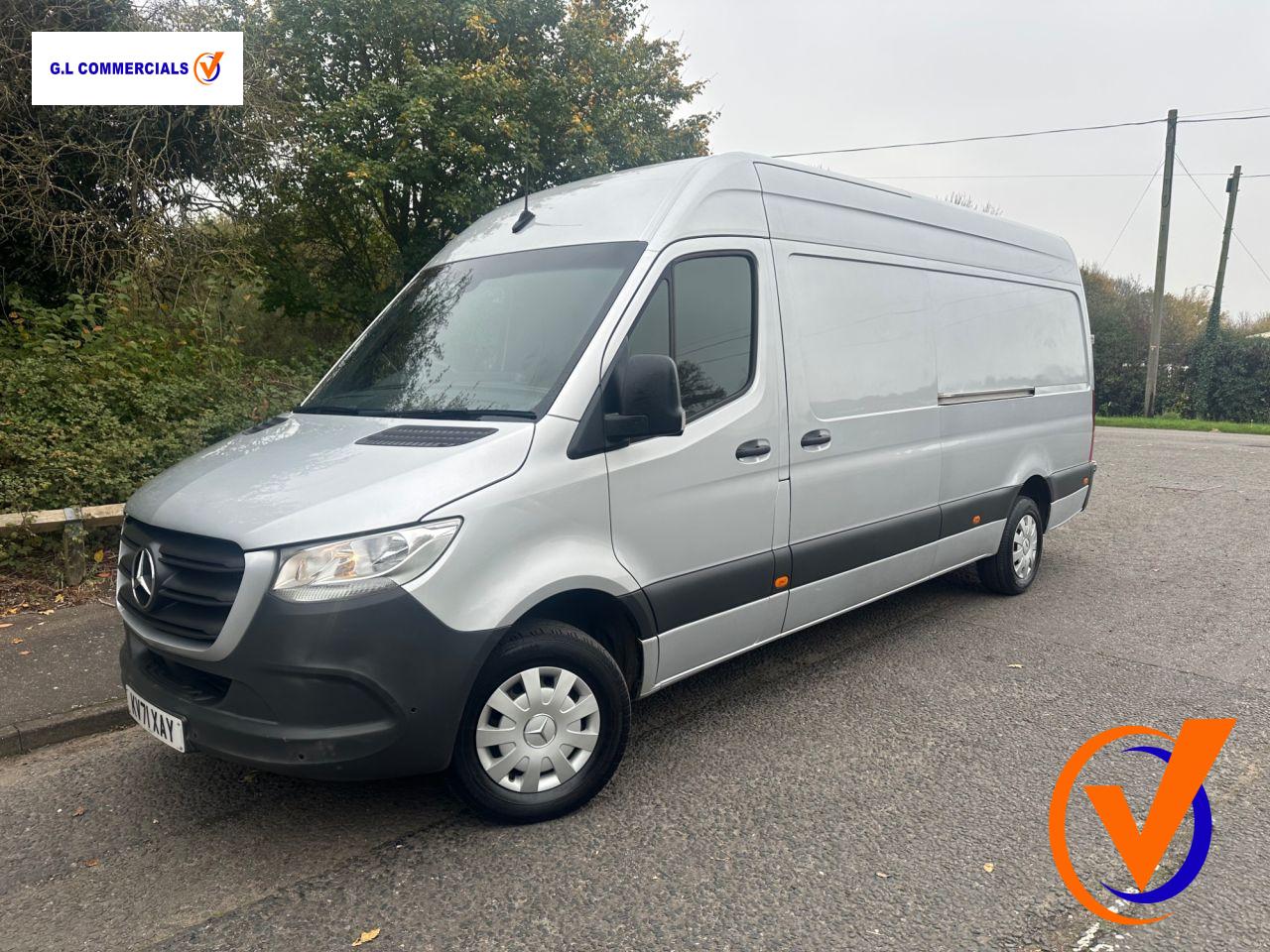 Mercedes-Benz Sprinter 2.0 315 CDI Premium Panel Van 5dr Diesel Manual RWD L3 H2 Euro 6 (s/s) (150 ps)