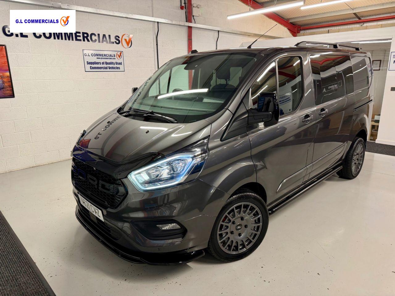 Ford Transit Custom 2.0 300 EcoBlue Limited Crew Van Double Cab 5dr Diesel Manual L1 H1 Euro 6 (s/s) (6 Seat) (130 ps)