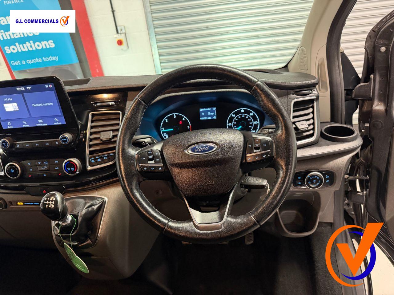 Ford Transit Custom 2.0 300 EcoBlue Limited Crew Van Double Cab 5dr Diesel Manual L1 H1 Euro 6 (s/s) (6 Seat) (130 ps)