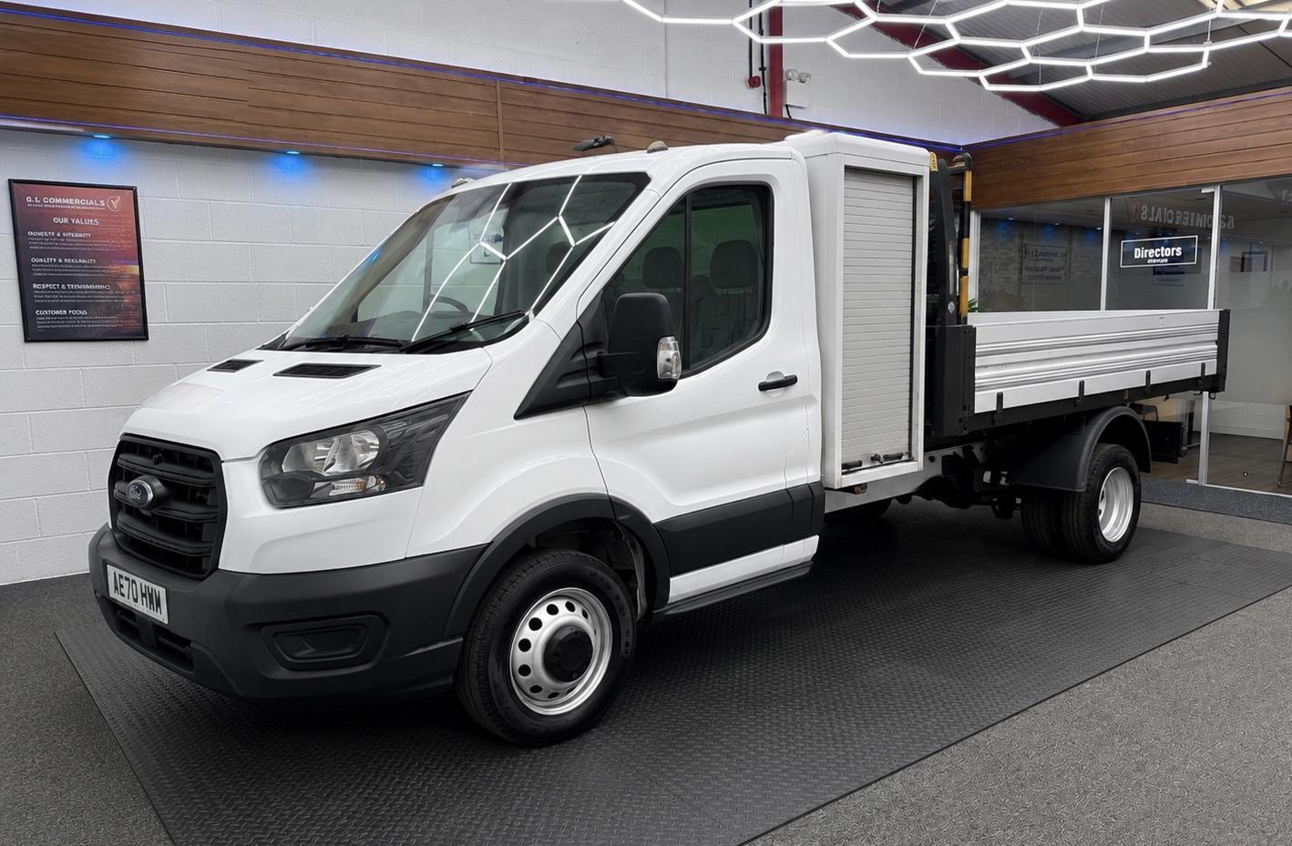 2020 Ford Transit 2.0 350 EcoBlue Leader Tipper 2dr Diesel Manual RWD L2 Euro 6 (s/s) (1-Stop) (130 ps)