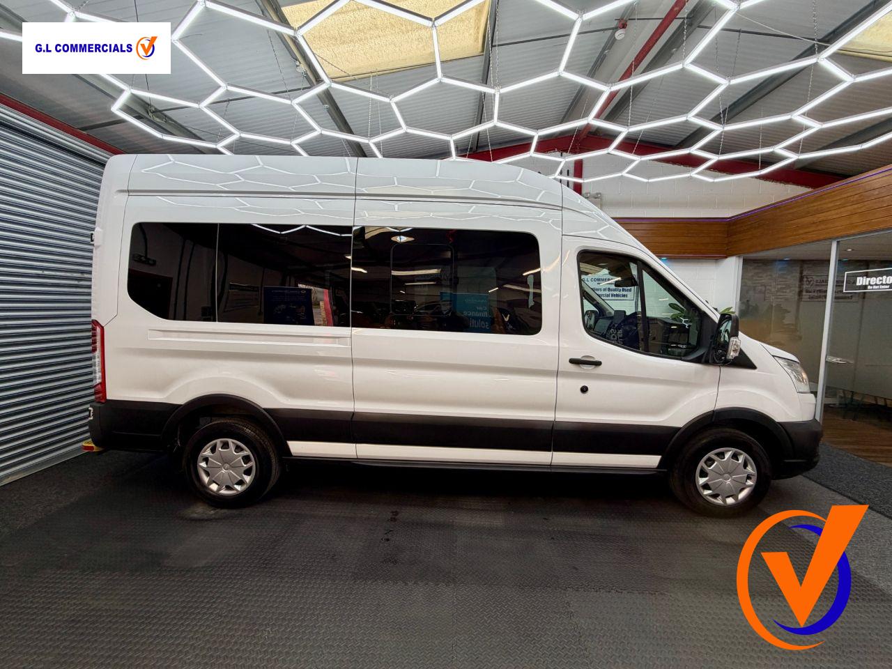 Ford Transit 2.0 410 EcoBlue Trend Minibus Double Cab 5dr Diesel Manual RWD L3 H2 Euro 6 (s/s) (15 Seat) (130 ps)