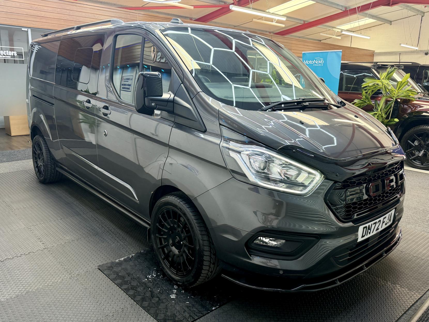 2022 Ford Transit Custom 2.0 300 EcoBlue Limited Crew Van Double Cab 5dr Diesel Auto L2 H1 Euro 6 (130 ps) - Thumbnail 7