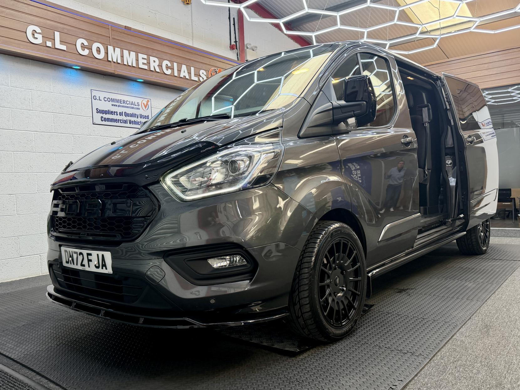 2022 Ford Transit Custom 2.0 300 EcoBlue Limited Crew Van Double Cab 5dr Diesel Auto L2 H1 Euro 6 (130 ps) - Thumbnail 9