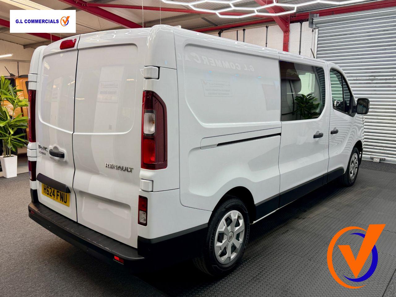 Renault Trafic 2.0 dCi Blue LL30 Advance Crew Van Double Cab 6dr Diesel Manual L2 H1 Euro 6 (s/s) (130 ps)