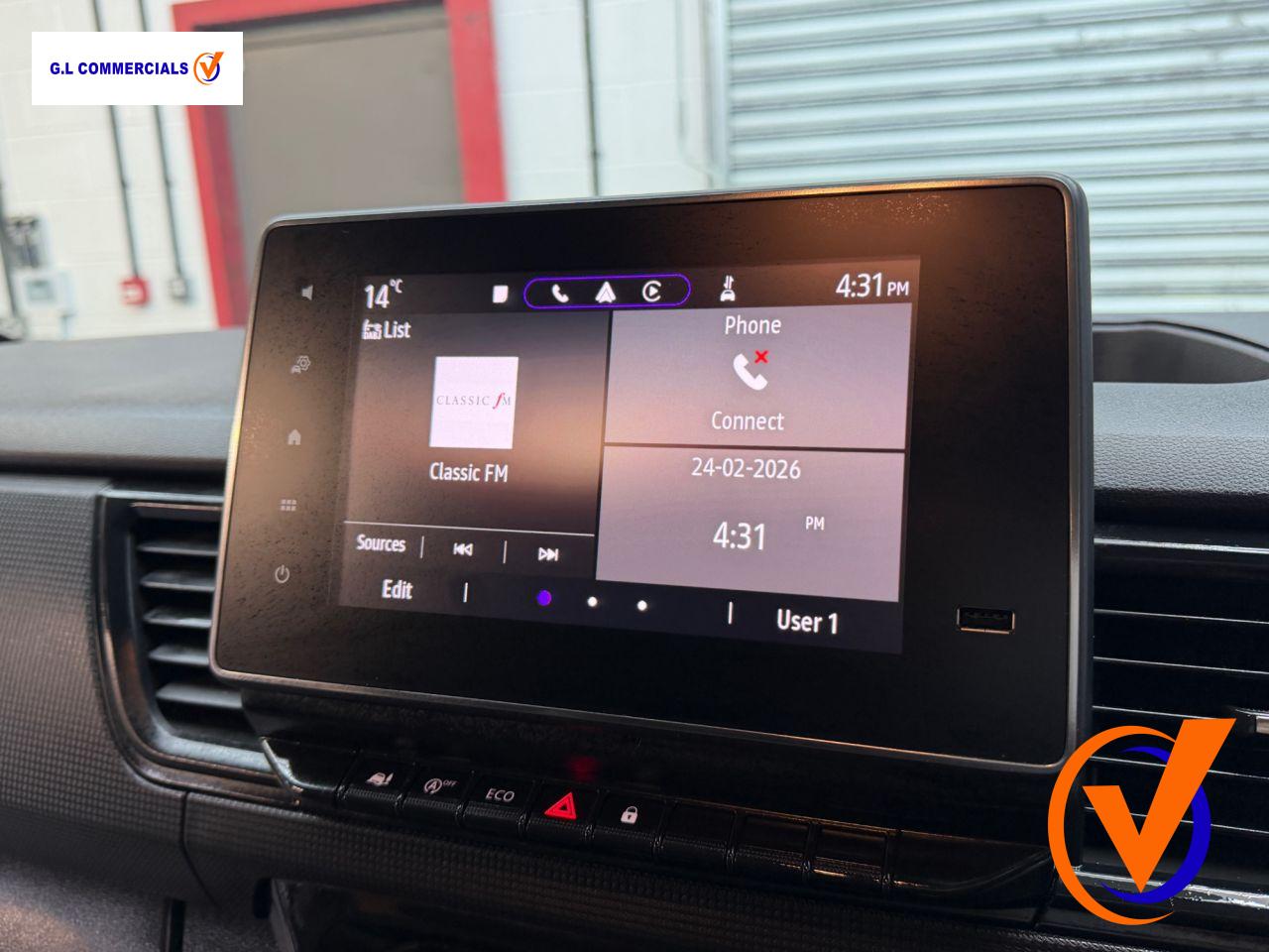 Renault Trafic 2.0 dCi Blue LL30 Advance Crew Van Double Cab 6dr Diesel Manual L2 H1 Euro 6 (s/s) (130 ps)