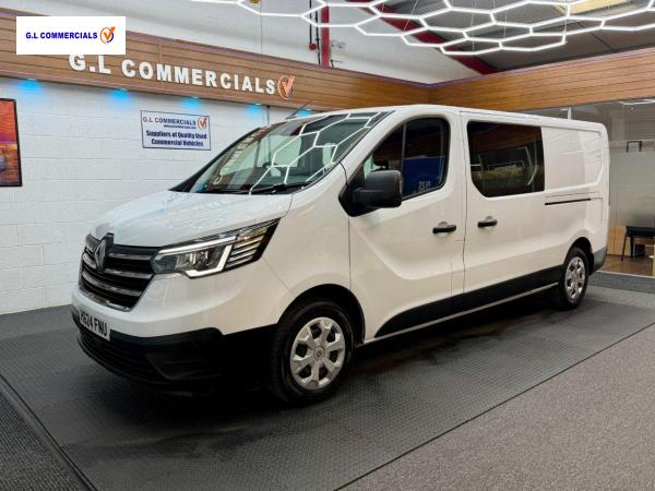 Renault Trafic 2.0 dCi Blue LL30 Advance Crew Van Double Cab 6dr Diesel Manual L2 H1 Euro 6 (s/s) (130 ps)