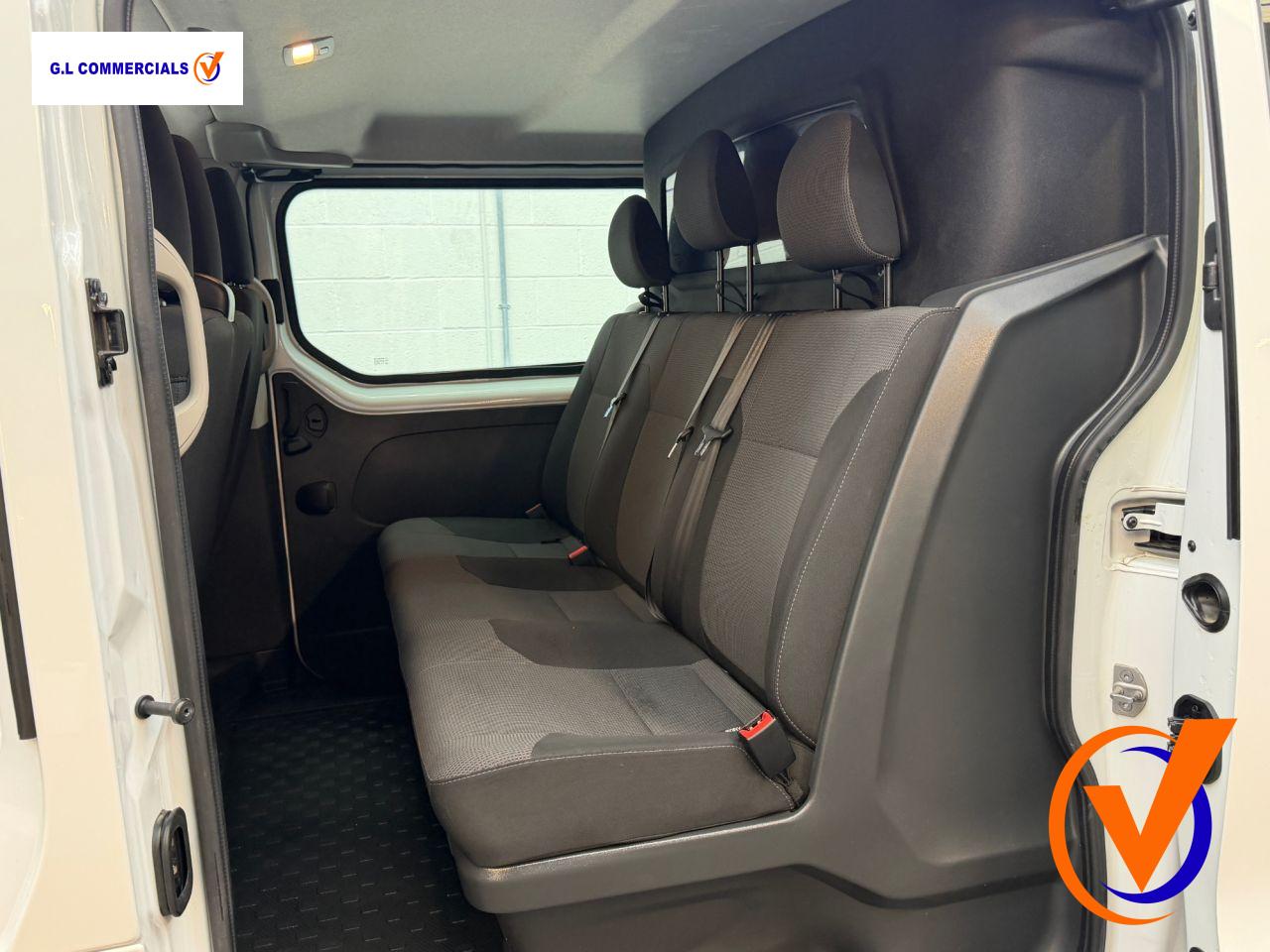 Renault Trafic 2.0 dCi Blue LL30 Advance Crew Van Double Cab 6dr Diesel Manual L2 H1 Euro 6 (s/s) (130 ps)