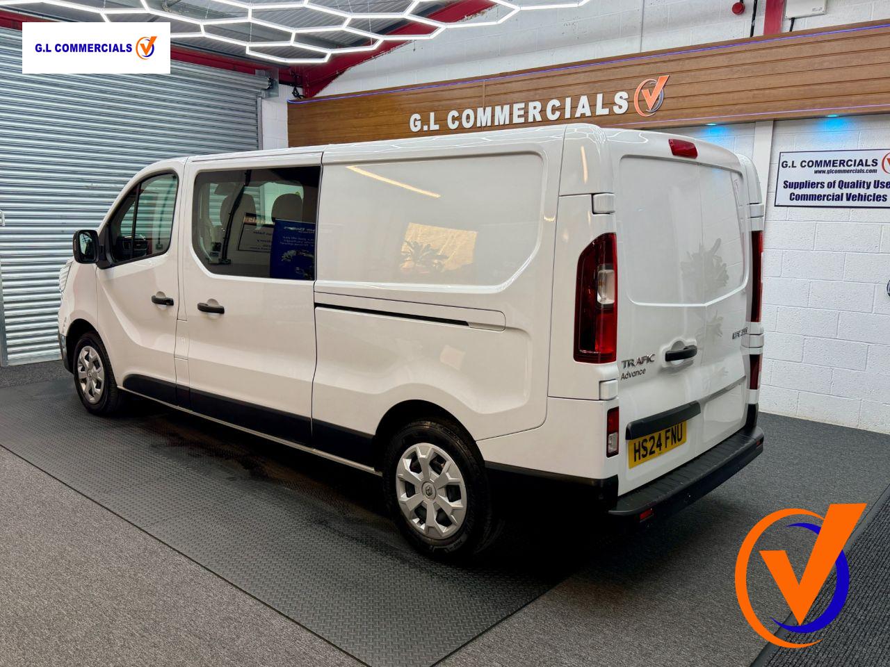 Renault Trafic 2.0 dCi Blue LL30 Advance Crew Van Double Cab 6dr Diesel Manual L2 H1 Euro 6 (s/s) (130 ps)